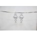 Long Earrings Silver 925 Sterling Dangle Drop Women Zircon Stone Handmade D763